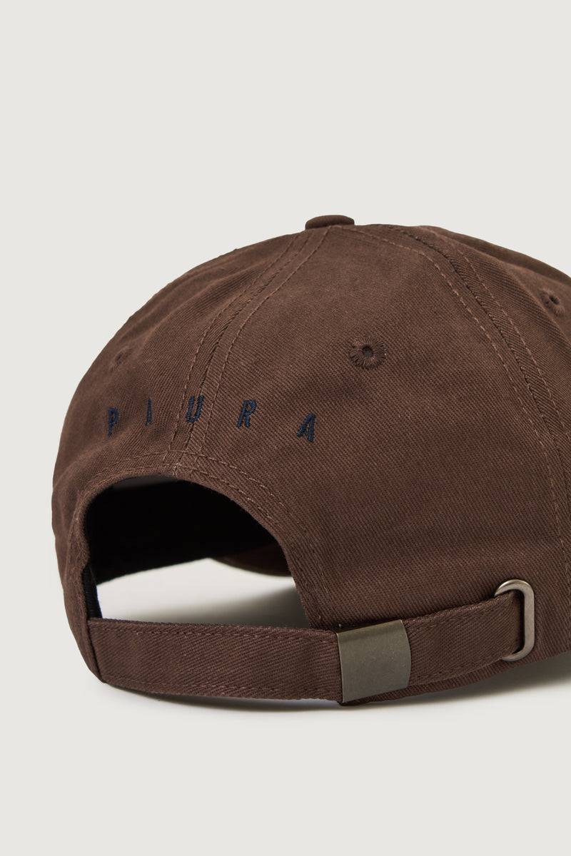 Paura RAY DAD HAT BROWN/BLUE Shopping Online