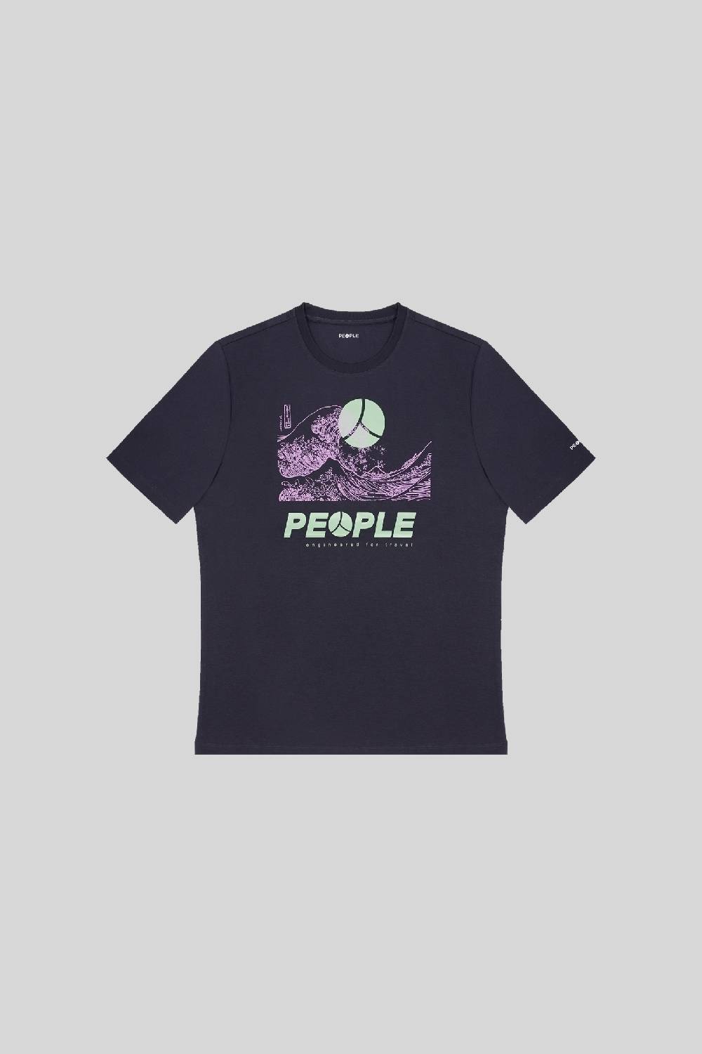 People Of Shibuya T-SHIRT WAVE PM444- 790 Moda