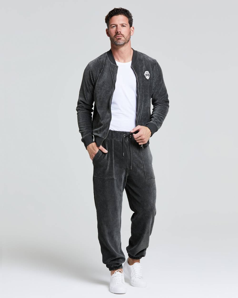 Pompea BOMBER VELLUTO COSTE UOMO Only for today