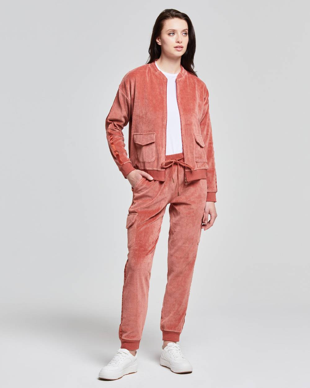 Pompea BOMBER VELLUTO DONNA Presa