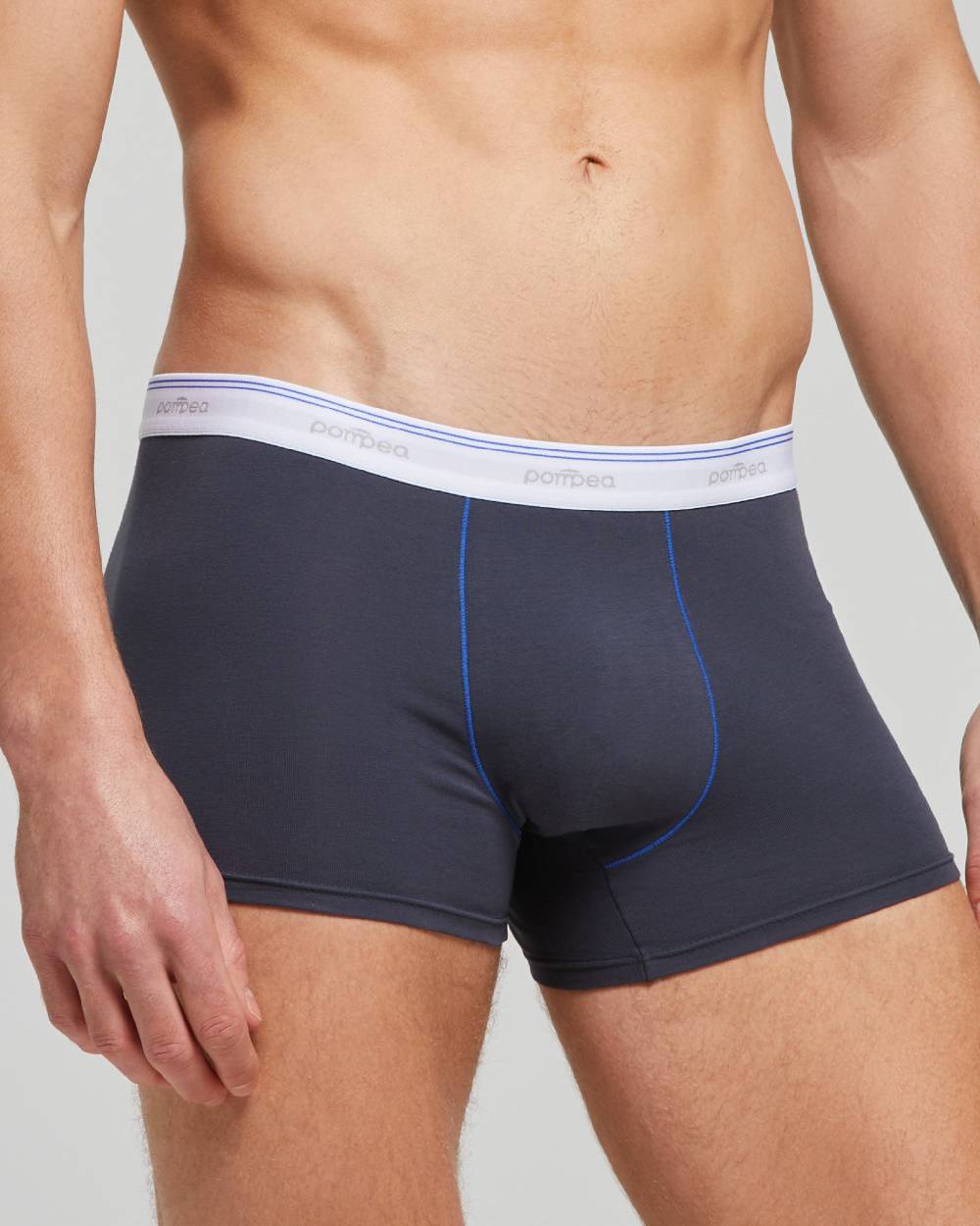 Pompea Boxer cotone con cinturino logato elasticizzato Vendita Calda