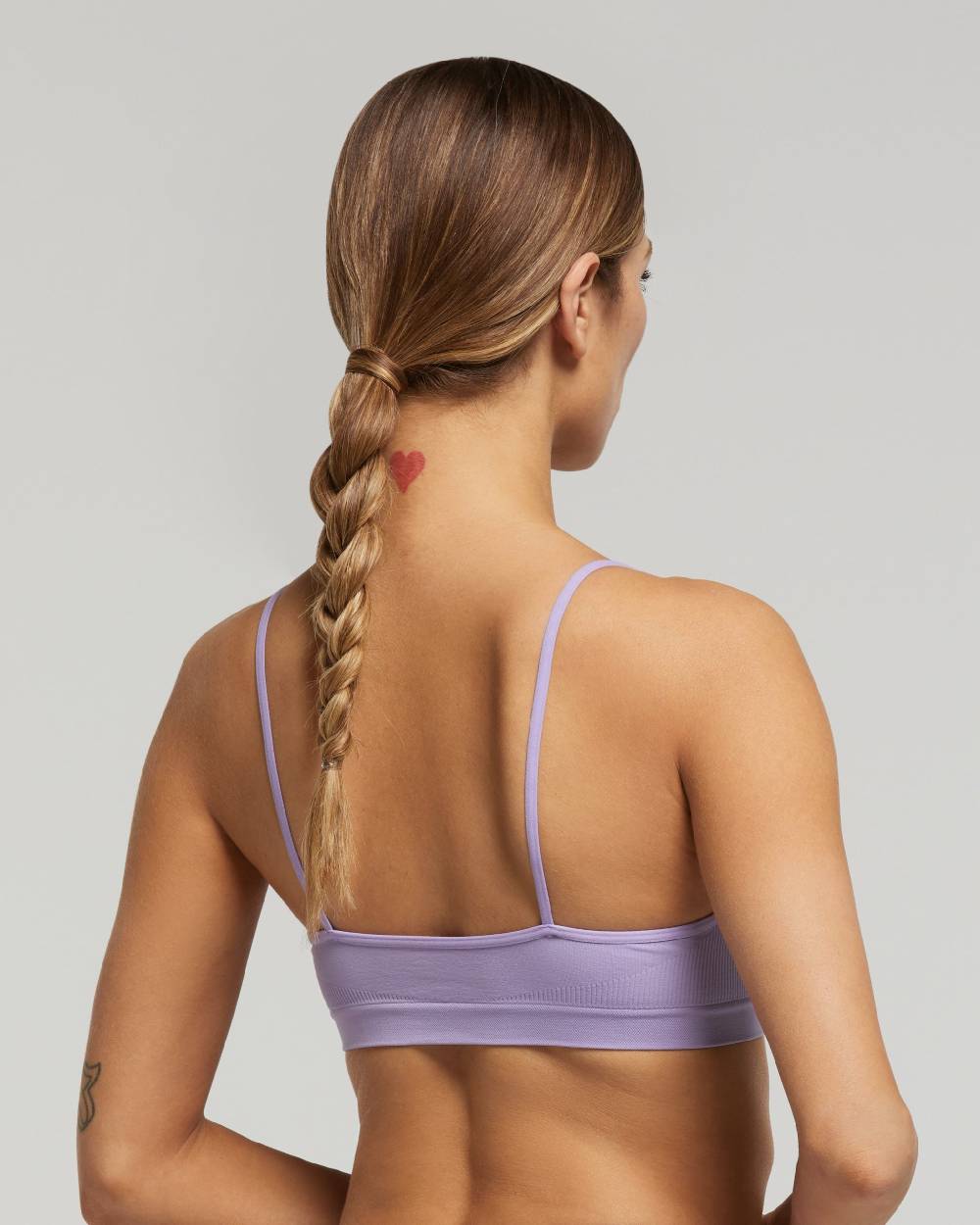 Pompea Brassiere seamless spalla stretta tinta unita Consegna Veloce