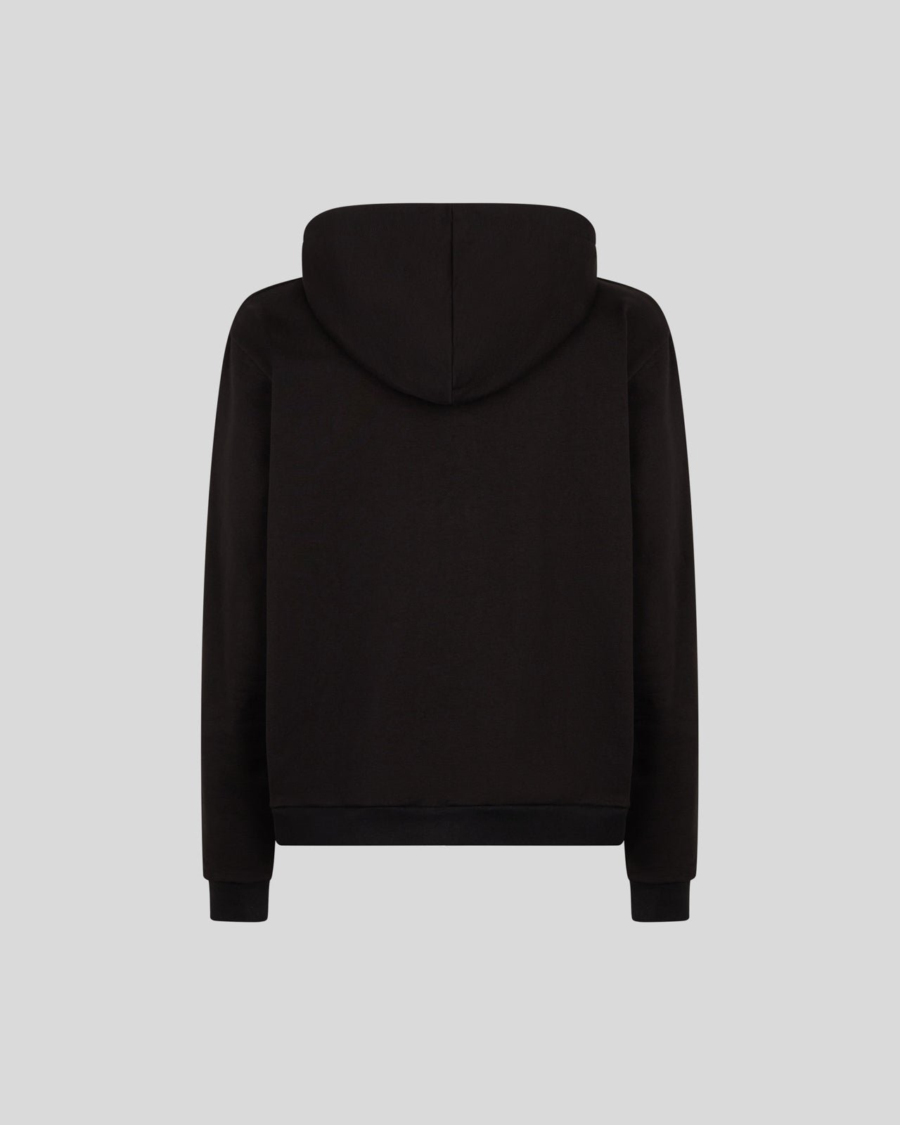 Phobia Archive FELPA CON ZIP NERA CON GOTIC LOGO RICAMATO Italia