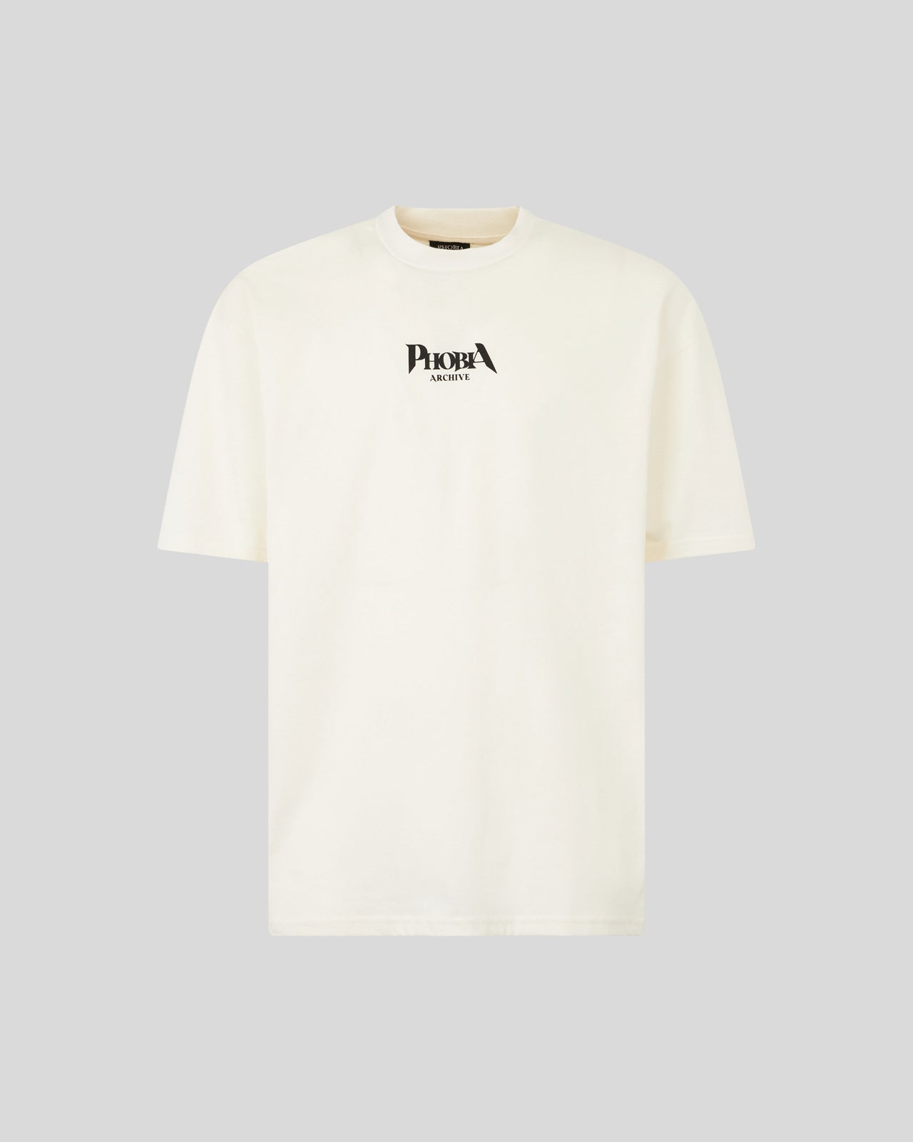 Phobia Archive T-SHIRT BIANCA CON GRAFICA BAT EYE VIOLA Vendita Calda