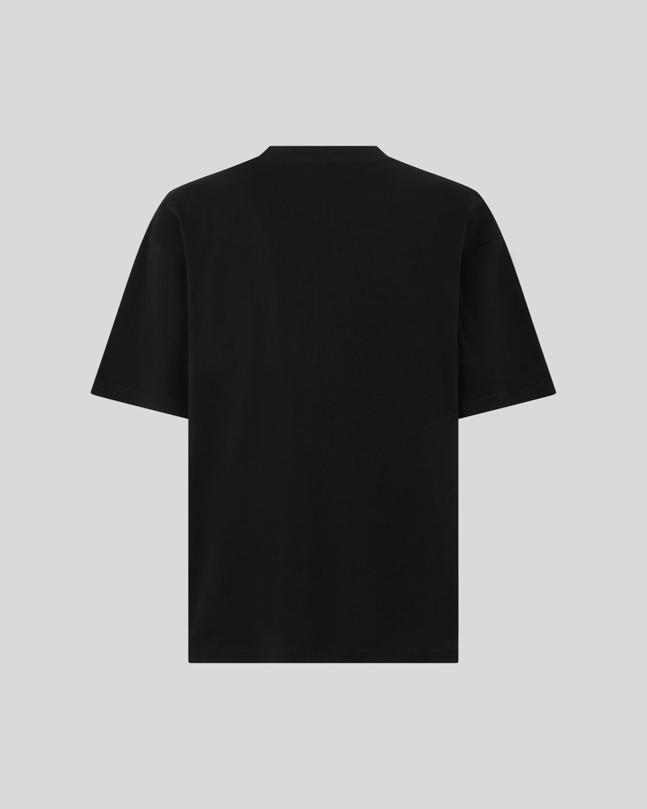 Phobia Archive T-SHIRT NERA CON FULMINI BICOLORE BLU E GIALLO Vendite Flash