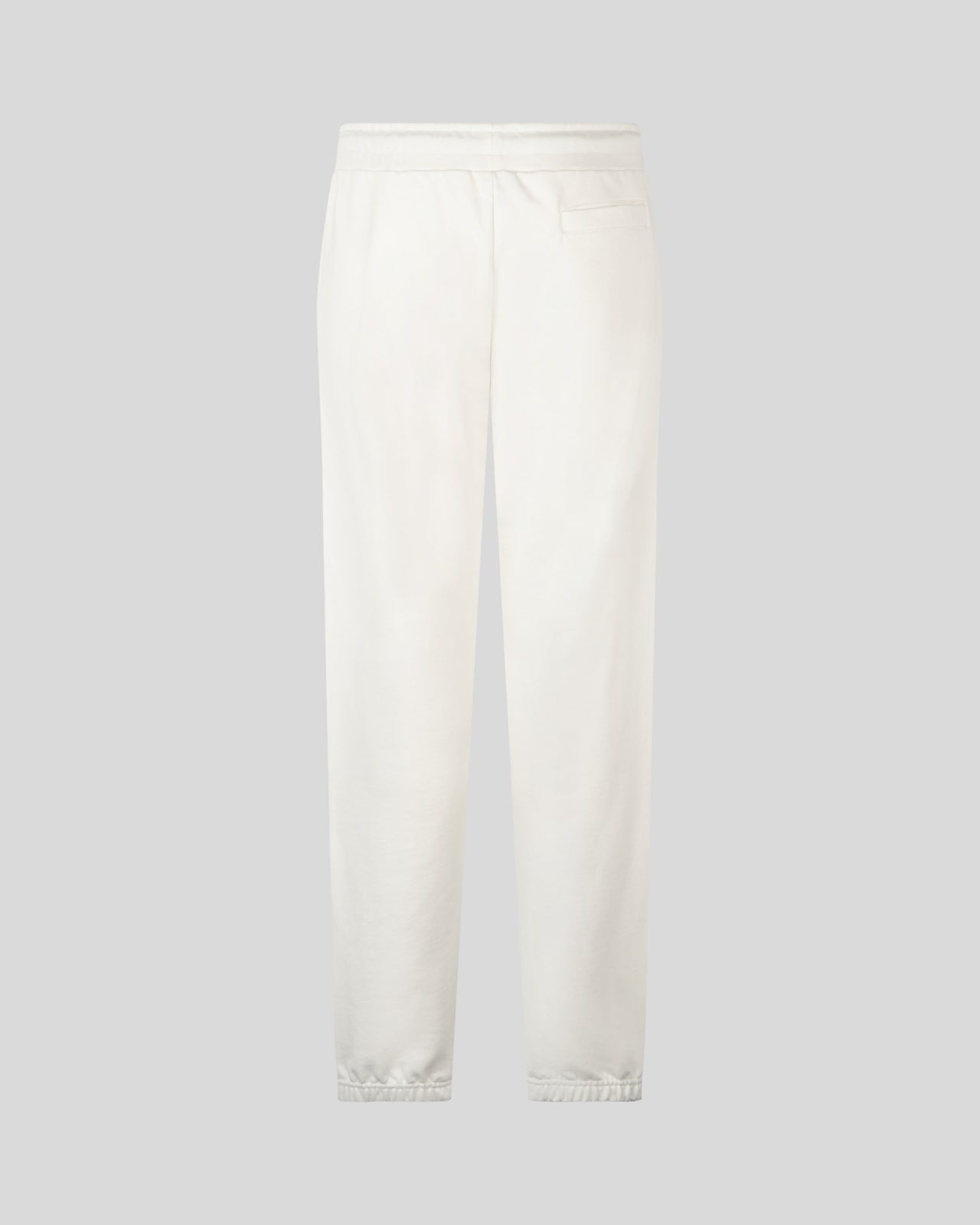 Phobia Archive PANTALONE BIANCO CON LOGO GOTICO RICAMATO Sottocosto