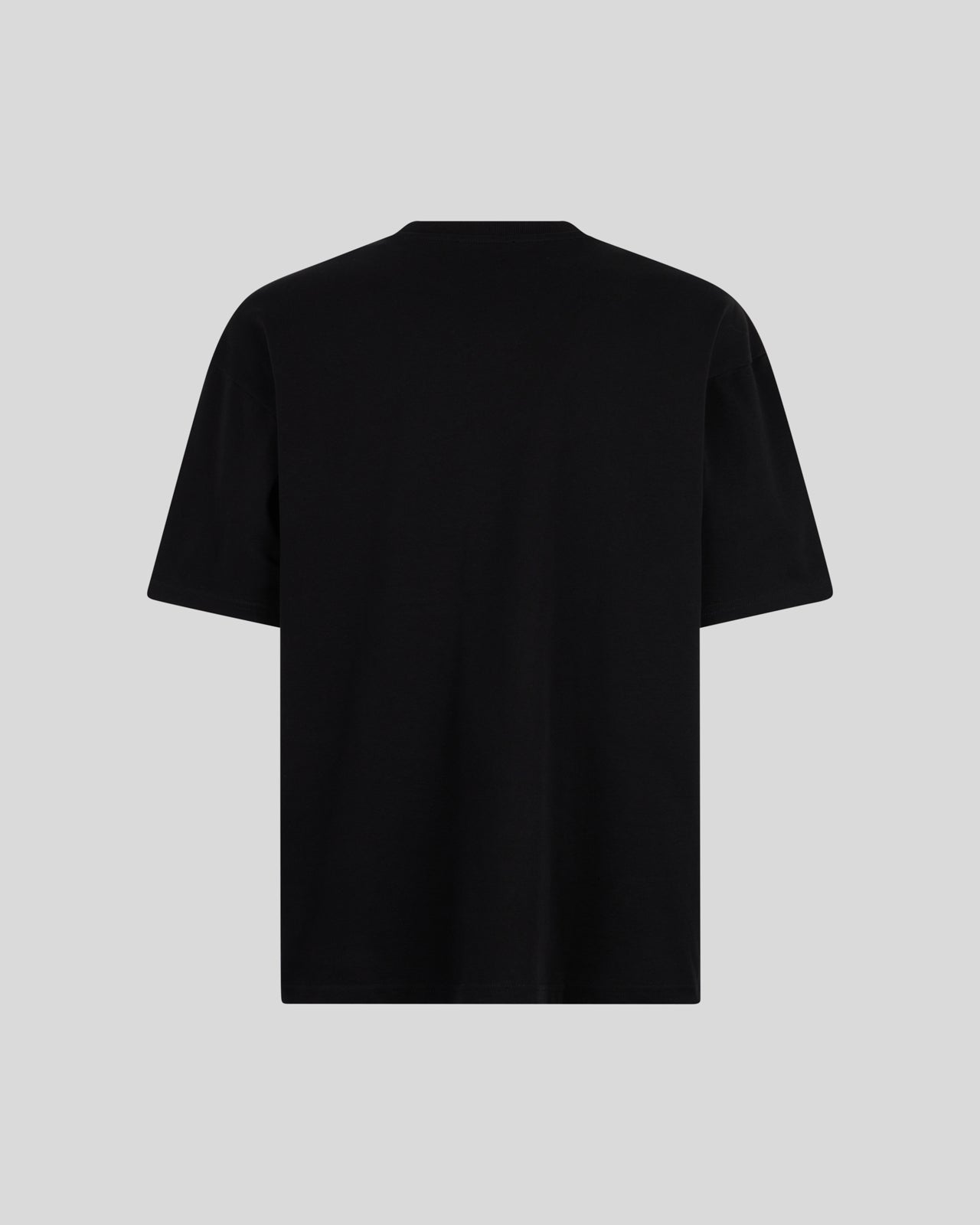 Phobia Archive T-SHIRT NERA CON FULMINI LATERALI VIOLA Promozione