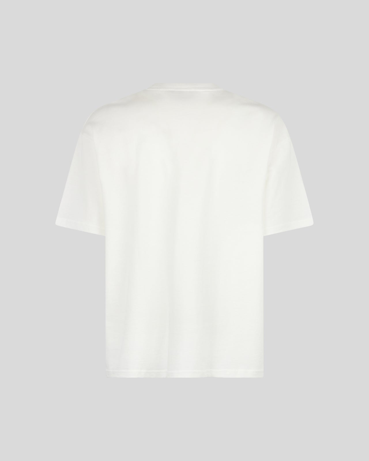 Phobia Archive T-SHIRT BIANCA CON FULMINI BICOLORE ROSSO E BLU Pezzi Unici