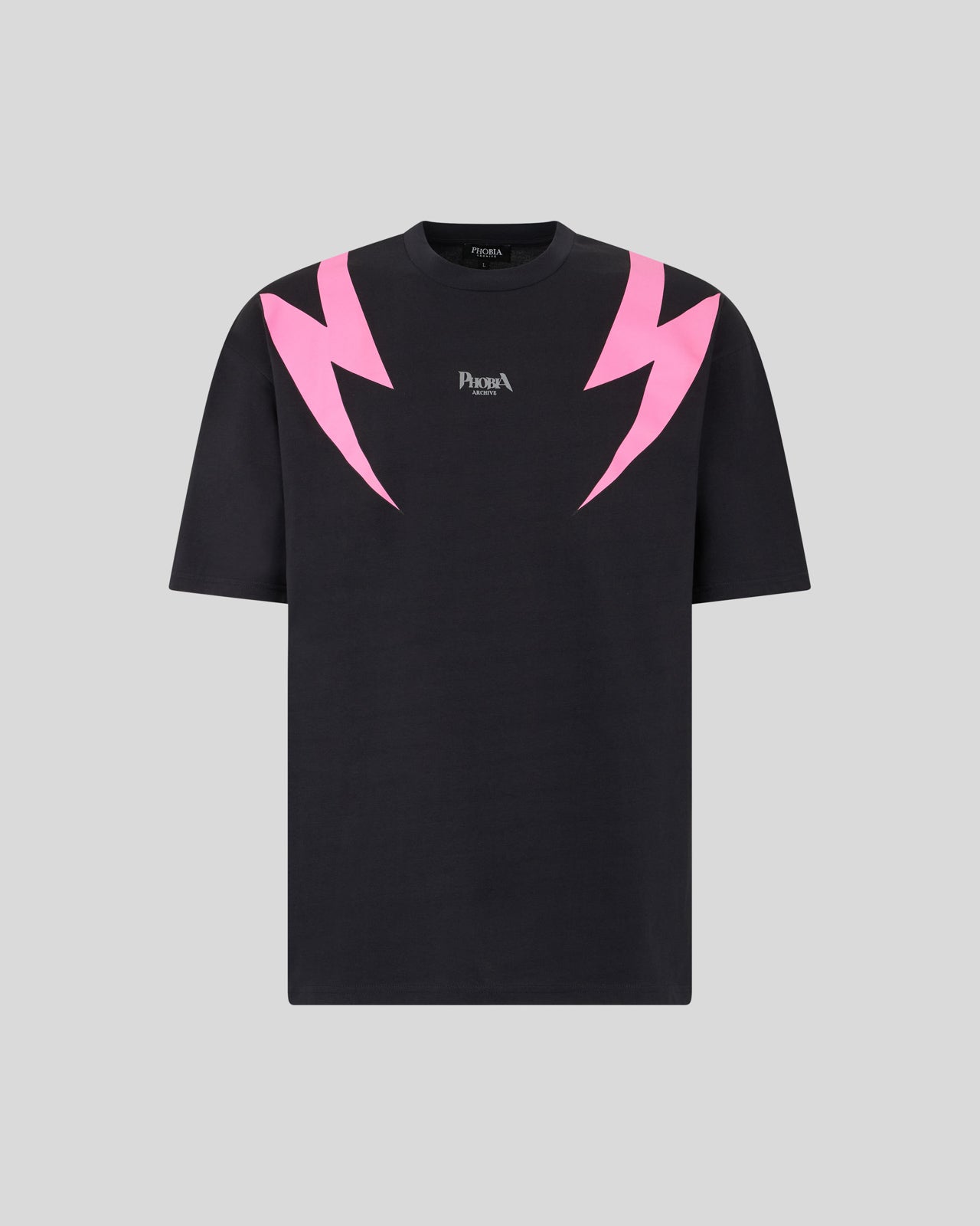 Phobia Archive T-SHIRT NERA CON GRAFICA SCREAMING SKULLS ROSA Acquista Ora