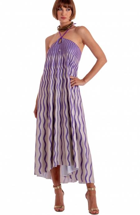 Pin Up Stars ABITO PAREO LUNGO STAMPA TIGER SUN Presa