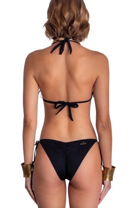 Pin Up Stars BIKINI TRIANGOLO IMBOTTITO PLUMAGE Nuova