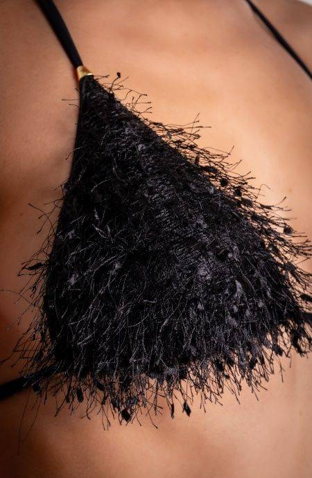 Pin Up Stars BIKINI TRIANGOLO IMBOTTITO PLUMAGE Nuova
