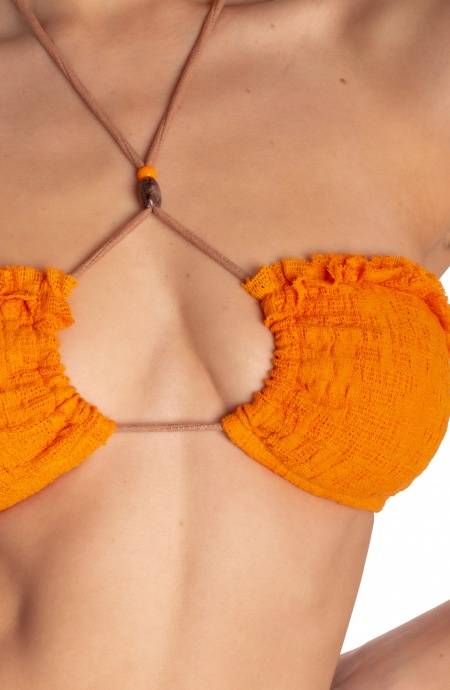 Pin Up Stars BIKINI FASCIA IMBOTTITA RICAMO PALME Fino Al -60%