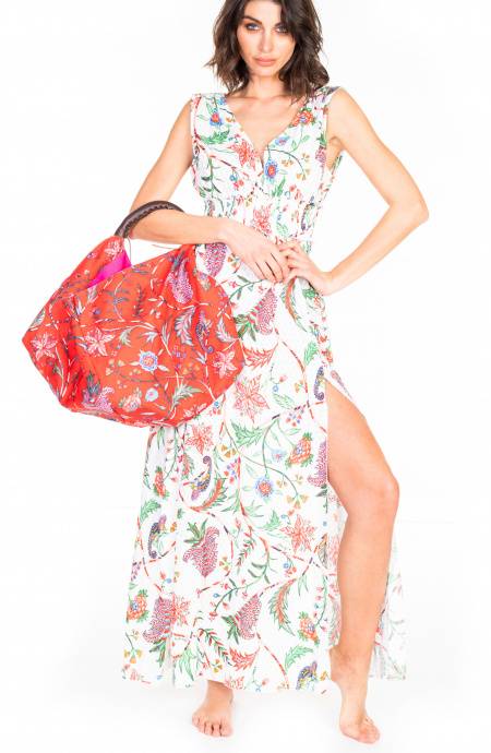 Pin Up Stars Borsa Mare a Sacco Stampa Camaleonte Soddisfazione Garantita