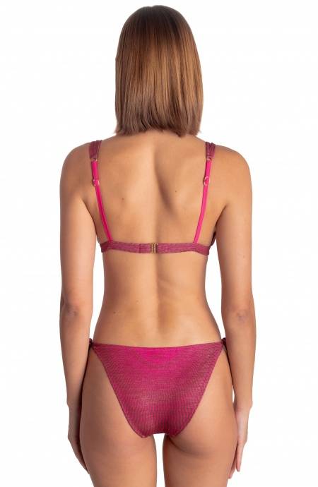Pin Up Stars BIKINI BRASSIERE LUREX CON ACCESSORIO STAMPA TIGER SUN Convenienza