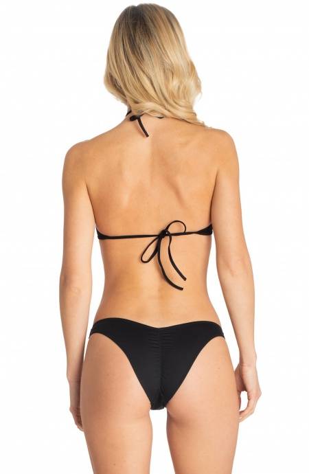 Pin Up Stars BIKINI BRASSIERE RAGGIO CON PERLE TINTA UNITA Saldi Di Fabbrica