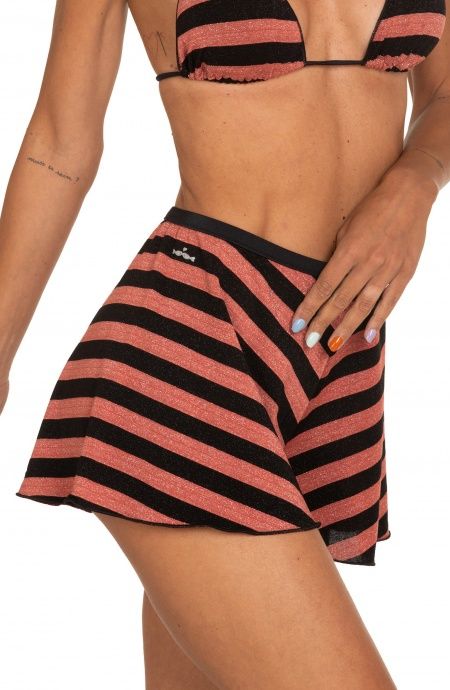 Pin Up Stars Short Riga Lurex Bicolor Sconto