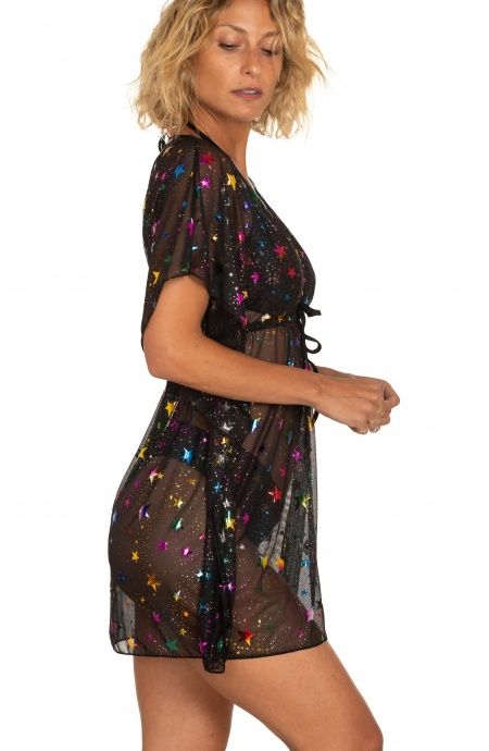 Pin Up Stars Abito Poncho Tulle Stella Capricciosa Offerta