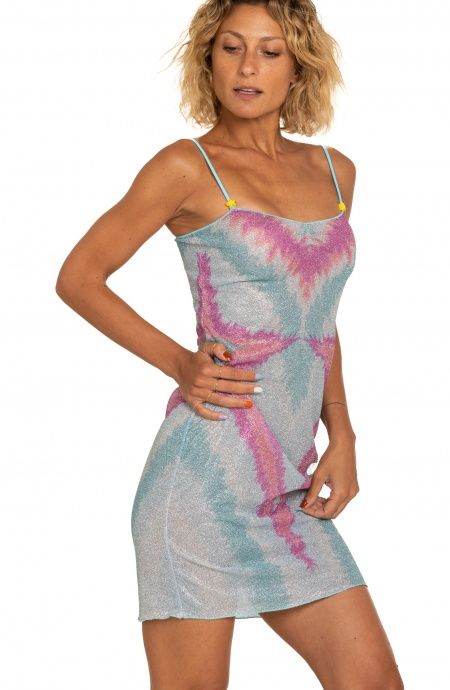 Pin Up Stars Tubino Lurex Stampa Stella Sfumata 2025