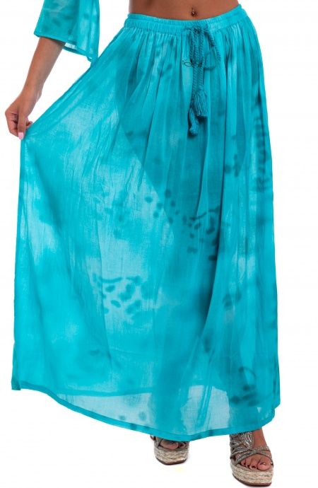 Pin Up Stars Gonna Lunga Tie Dye Spedizione Gratuita