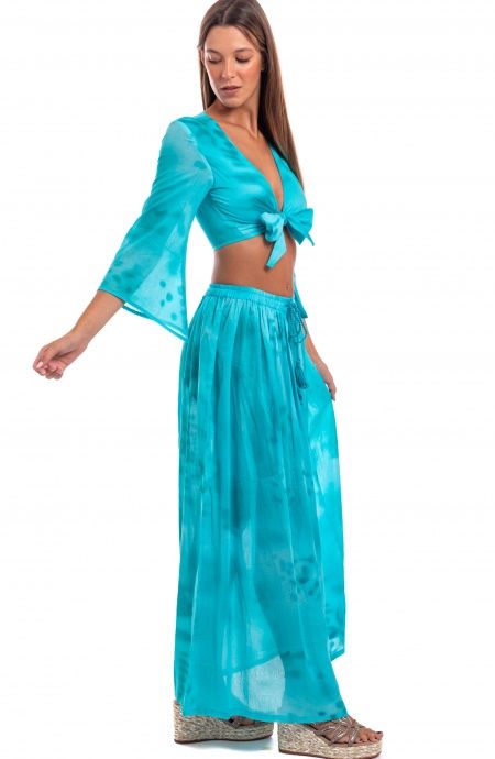 Pin Up Stars Gonna Lunga Tie Dye Spedizione Gratuita