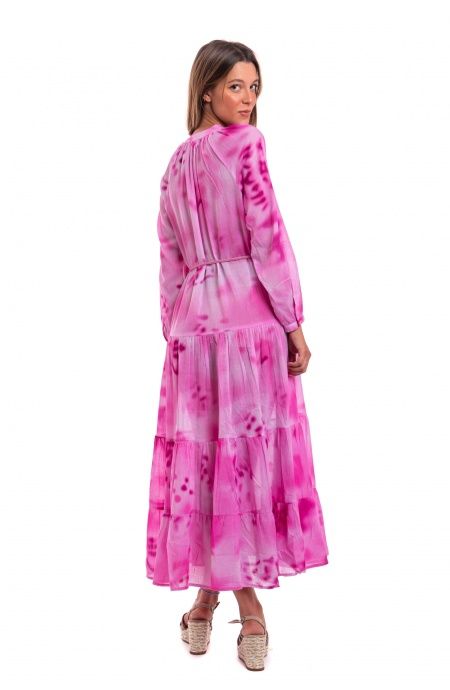 Pin Up Stars Caftano Maniche Lunghe Tie Dye Affare Del Giorno