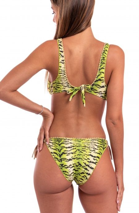 Pin Up Stars Bikini Brassiere Stampa Tigre Ricamo Punto Cavallo Vendita Calda