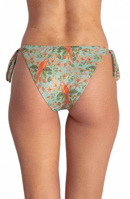 Pin Up Stars SLIP BIKINI FIOCCHI STAMPA FLOWER BIRD Qualità