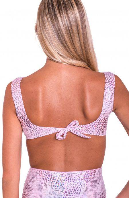 Pin Up Stars Top Bikini Balconcino Con Ferretto Pitone Fino Al -60%