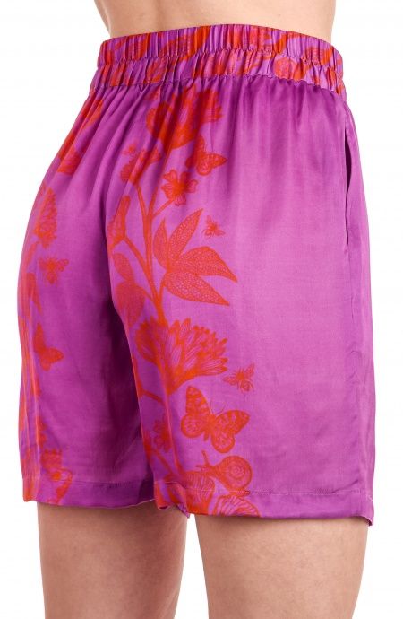 Pin Up Stars Short Viscosa Satin Principe Azzurro Negozio