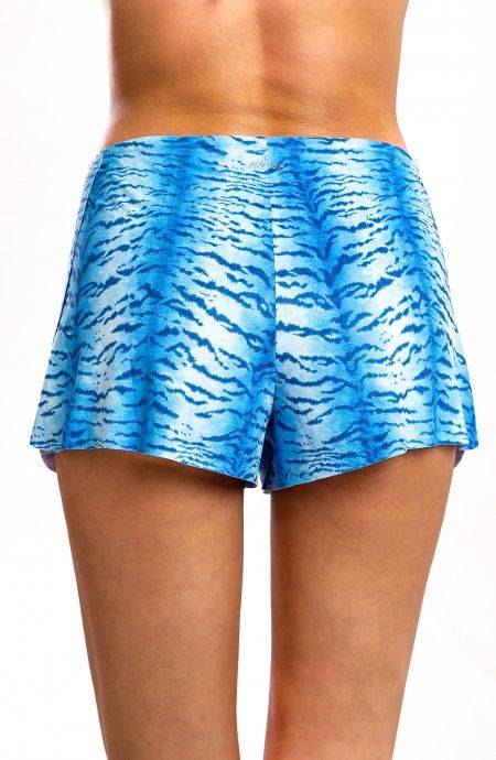 Pin Up Stars Short Simil Suade Stampa Tigre Latest fashion