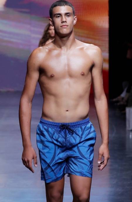 Pin Up Stars COSTUME DA BAGNO BOXER UOMO TIGER SUN Moda