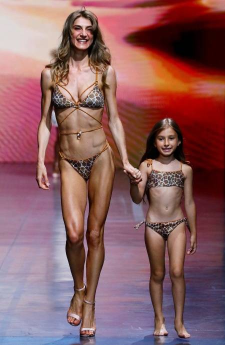 Pin Up Stars BIKINI FASCIA STAMPA GIRAFFA BABY 2025