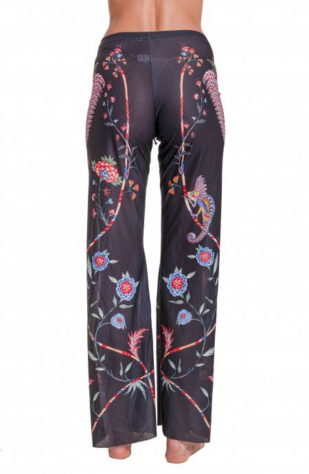 Pin Up Stars Pantalone Rete Stampa Camaleonte 2025