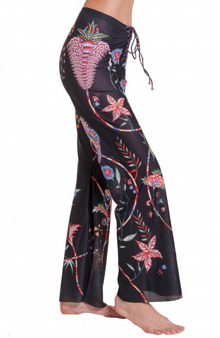 Pin Up Stars Pantalone Rete Stampa Camaleonte 2025