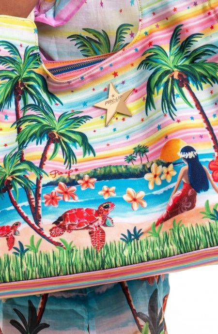 Pin Up Stars Borsa A Frange Hawaii Pezzi Unici