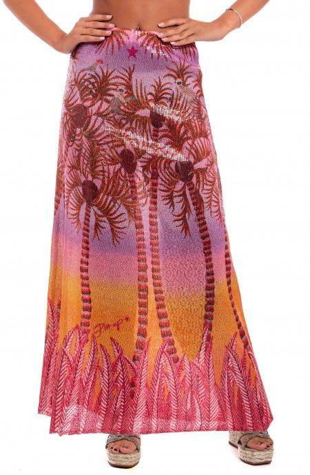 Pin Up Stars Gonna Lunga Paillettes Palm Paradise Shopping Online