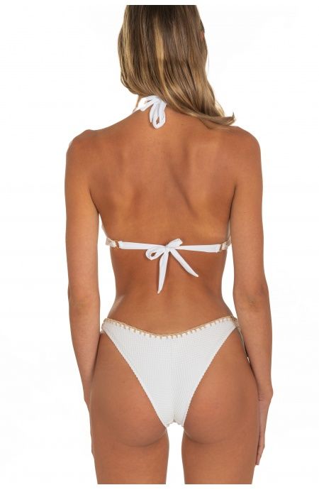 Pin Up Stars Bikini Balconcino Con Ferretto Slip Brasiliana Ricamo Punto Cavallo Tinta Unita Rete I Più Venduti