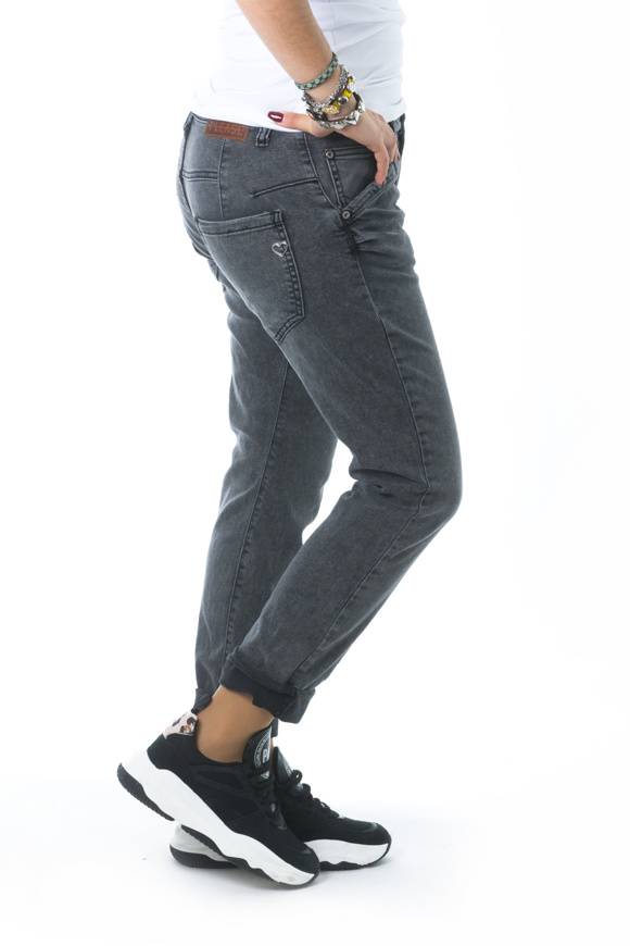 Please Jeans Please - Jeans P85 IV0 - Nero Denim Affare Del Giorno