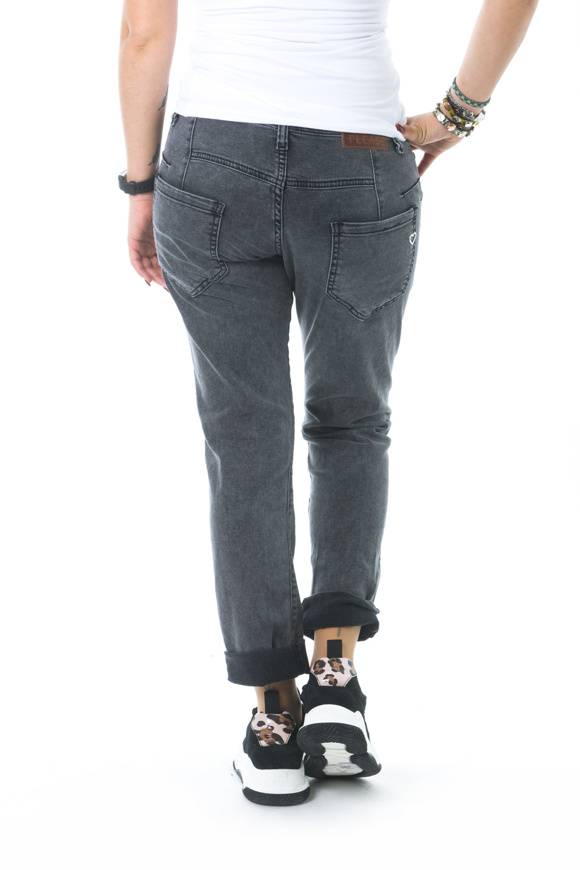 Please Jeans Please - Jeans P85 IV0 - Nero Denim Affare Del Giorno