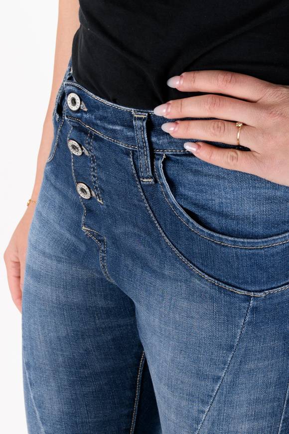 Please Jeans Please - Jeans P78 E25 - Blu Denim Prezzo Ridotto