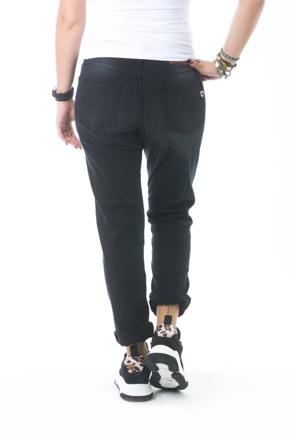 Please Jeans Please - Jeans P33 M7Q - Nero Denim Novità