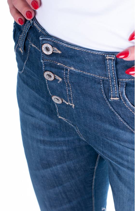 Please Jeans Please - Jeans P78 P3G - Blu Denim Economico