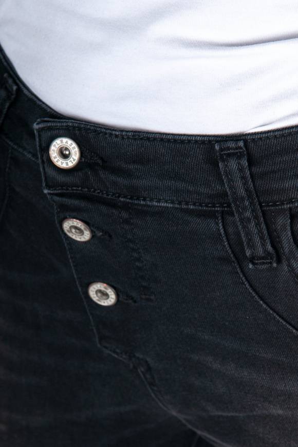 Please Jeans Please - Jeans P78 W4V - Nero Denim In Vendita