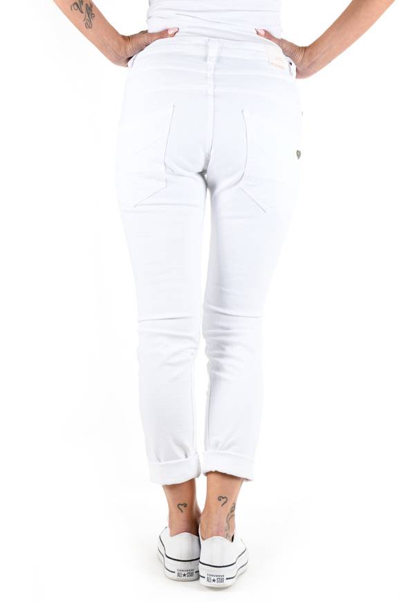 Please Jeans Please - Jeans P78 - Bianco Ottico Bull Denim Smaltimento dello stoccaggio