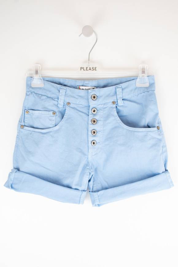 Please Jeans PLEASE SHORTS - P88 N3N - CLEAR SKY Hotsell