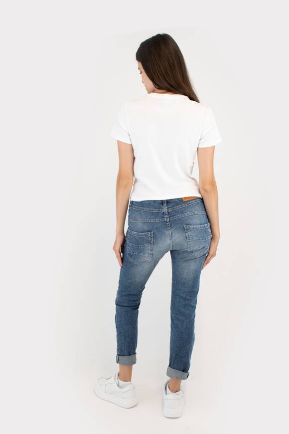 Please Jeans Please - Jeans P78 PVI - Blu Denim Vendita Economica