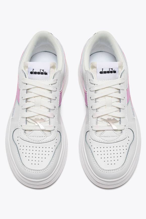 Please Jeans DIADORA BOLD WN - 501 364 - WHITE PASTEL LAVANDER Soddisfazione Garantita