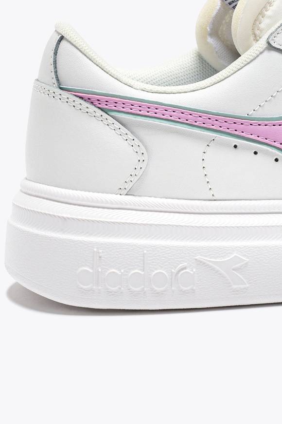Please Jeans DIADORA BOLD WN - 501 364 - WHITE PASTEL LAVANDER Soddisfazione Garantita