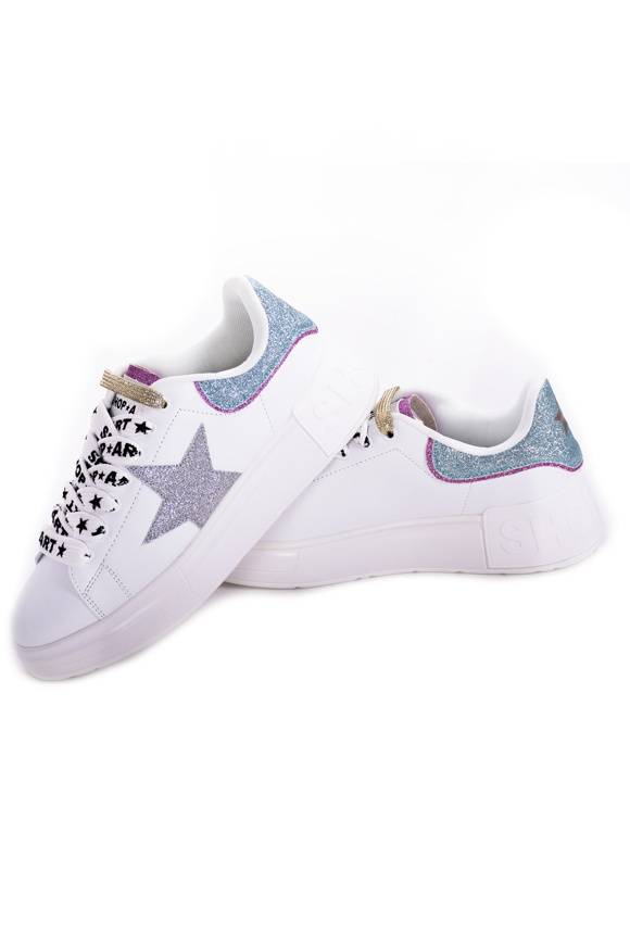 Please Jeans SHOP ART SNEAKER KIM - MULTICOLOR Sottocosto